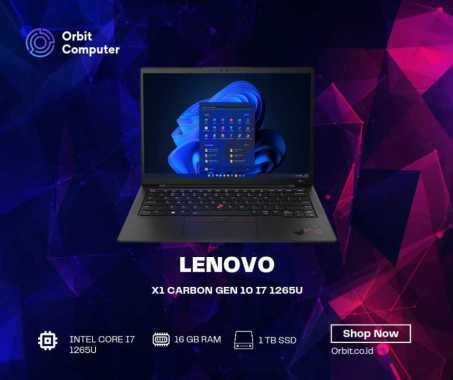 LENOVO X1 Carbon Gen 10 i7 1265U 16GB 1TB SSD 14" Iris Xe WIN 11