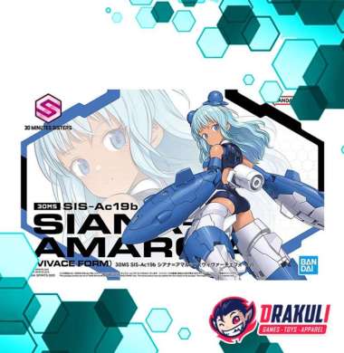BANDAI Plamo 30MS Siana Amarcia Vivace Form