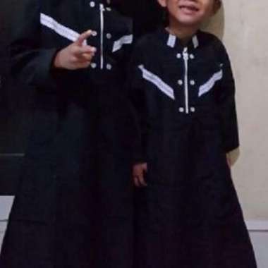 baju muslim koko gamis anak arab pria laki syar'i Multicolor