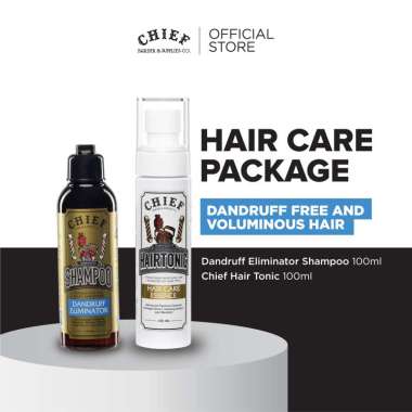 CHIEF HAIRCARE PACKAGE (Hairtonic 100ml + Shampoo DE 100ml)
