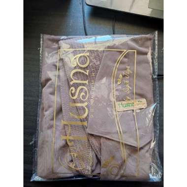 Husna Hijab Maryam Pet Ropel Tali Jersey Premium Zara Espresso