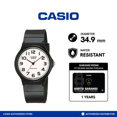 Casio Unisex MQ-24-7B2LDF Jam Tangan Pria Black