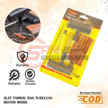 Alat Tambal Ban Tubeless Peralatan Tubeles Tire Seal Motor Mobil