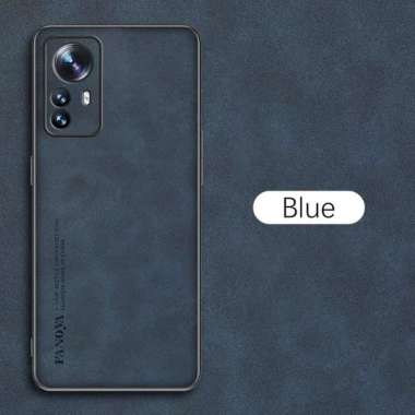 XIAOMI 12 PRO CASE LEATHER PREMIUM XIAOMI 12 PRO BIRU