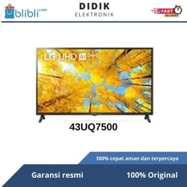 LG TV 43UQ7500PSF 43 INCH SMART TV 4K UHD 43UQ750 43UQ75 43UQ7500 - 43UQ7500PSF