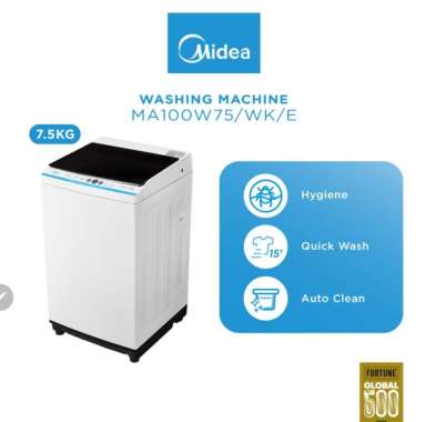 MIDEA MESIN CUCI TOP LOADING 7.5KG MA100W75