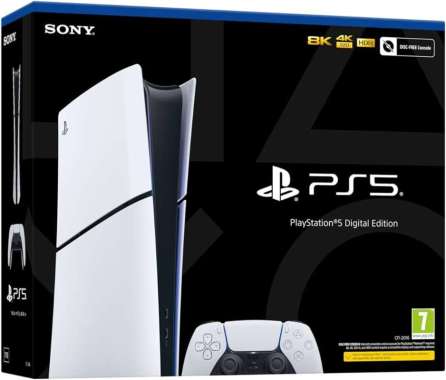 sony playstation SLIM ps5 disc version/ digital version garansi toko freegames Game Games SLIM DISC 
