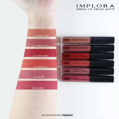 Implora Urban Lip Cream Matte - Lipstik 06. Lumiere