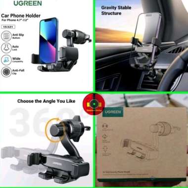 UGREEN Car Holder Air Vent Gravity Mount Phone Holder Hp Mobil 15321