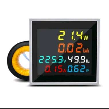 Multi Meter Digital Voltmeter / Amper Meter Digital Buat Listrik 6in1 multi fungsi 50 volt sampai 30