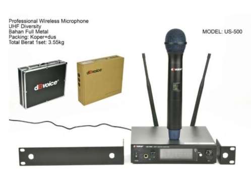 Mic Wireless dB Voice US 500 dBVoice US500 Single Mic