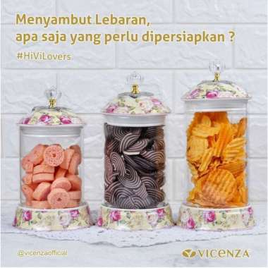 Toples set vicenza Eternity/toples vicenza mawar/topes vicenza melati 1 set isi 3 keramik kaca Tanpa