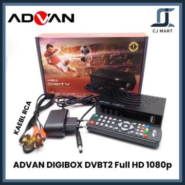 Advance STB Set Top Box TV Digital Receiver Penerima Siaran Full HD - STB ADVANCE STB ADVANDIGITV