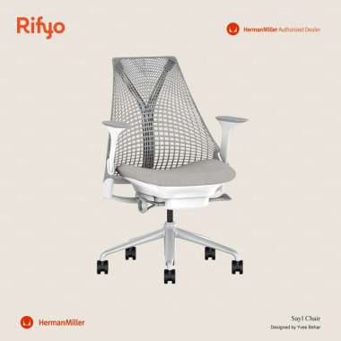 Herman Miller Sayl Chair - Ergonomic Office Chair / Gaming Chair Fog