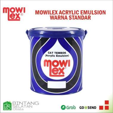CAT TEMBOK MOWILEX /MOWILEX EMULSION ACRYLIC INTERIOR/ 2,5 LITER WARNA KHUSUS