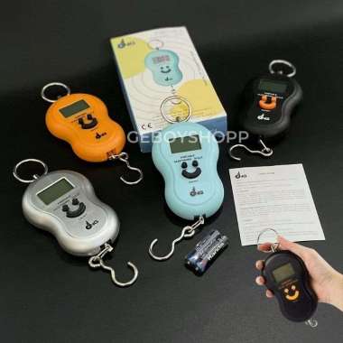 DNG Timbangan Gantung / Timbangan Koper / Timbangan Laundry Digital Backlight Portable Up To 50Kg KU