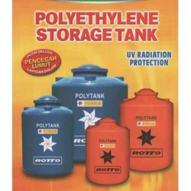 Tangki/Tandon/Toren ROTTO Polytank - All Variant Medan RTO 1500