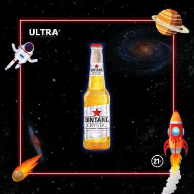 bintang crystal 330ml Bintang Crystal botol 330ml