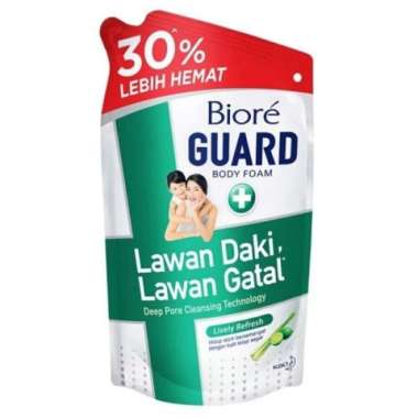 Promo Harga Biore Guard Body Foam Lively Refresh 800 ml - Blibli