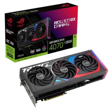 ASUS Geforce ROG Strix GeForce RTX 4070 Ti SUPER OC Edition 16GB GDDR6X