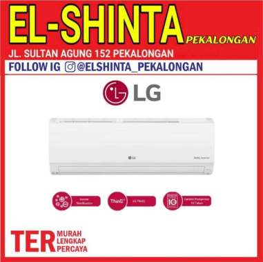 ac lg t06ev4 inverter pasang