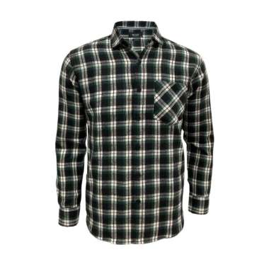 Redcliff Kemeja Pria Flanel Panjang Hijau 6BK3704K XL