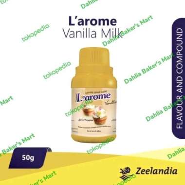 Larome Perisa Vanilla Susu 50 Gram