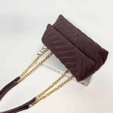 Fioni Slingbag - Tas Selempang Wanita/Shoulder Bag/Fashion Slingbag Purple