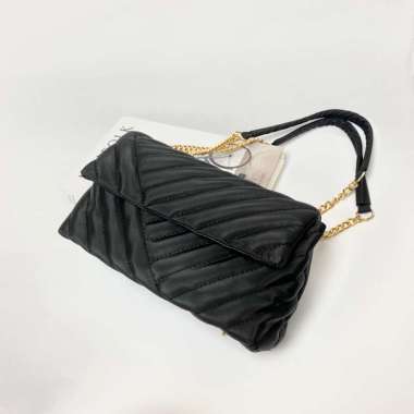 Fioni Slingbag - Tas Selempang Wanita/Shoulder Bag/Fashion Slingbag Black