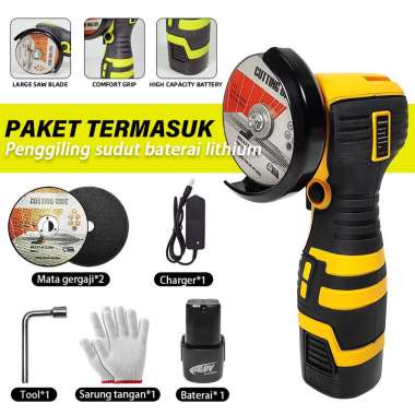 Ironhoof Kit Gerinda Sudut Mini 2 16.8V oranye