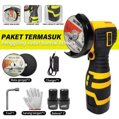 Ironhoof Kit Gerinda Sudut Mini 2 oranye Bat*2