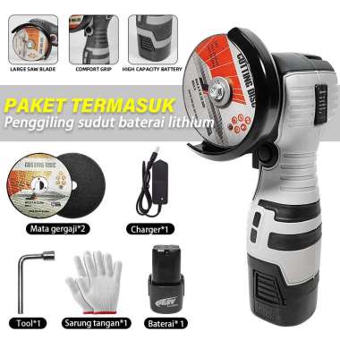 Ironhoof Kit Gerinda Sudut Mini 2 16.8V abu