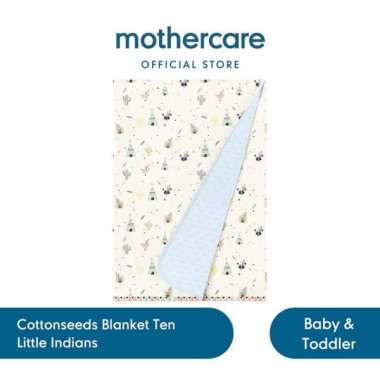 Cottonseeds Blanket Ten Little Indians - Selimut Bayi Anak Baby