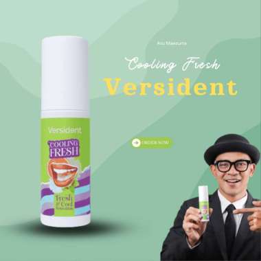 Versident Cooling Spray Penghilang bau mulut