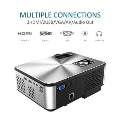 Proyektor Cheerlux C9 Android Wifi ULTIMATE 1080P 3200 Lumens