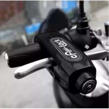 Gembok Stang Motor - Gembok Motor CAPSLOCK Pengaman Kunci Stang Motor Anti Maling Gembok Stang Motor