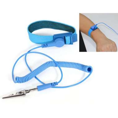 Anti Kesetrum Listrik Static Wrist Strap Pengaman Setruman