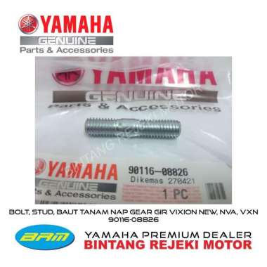 BOLT, STUD, BAUT TANAM NAP GEAR GIR VIXION NEW, NVA, VXN 90116-08826
