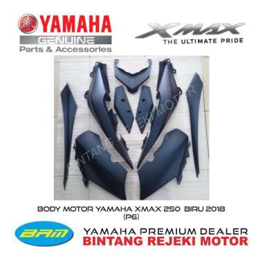 BODY MOTOR YAMAHA XMAX 250 BIRU 2018