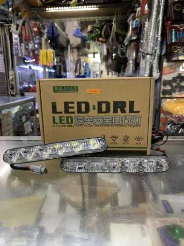 LAMPU LED DRL MOBIL 6 titik