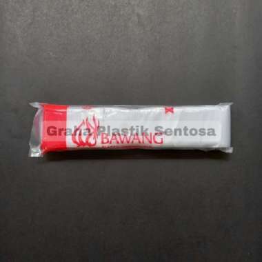 Plastik PE Es Lilin Merk Bawang Ukuran 4 x 23cm dan 4,5 x 23cm Uk. 4 x 23cm