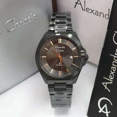 ALEXANDRE CHRISTIE AC 8596 WANITA FULL BLACK ORIGINAL