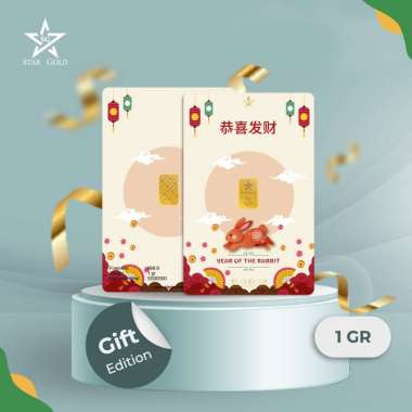 StarGold Logam Mulia Edisi Imlek (Shio Kelinci 3) 0.5 gram