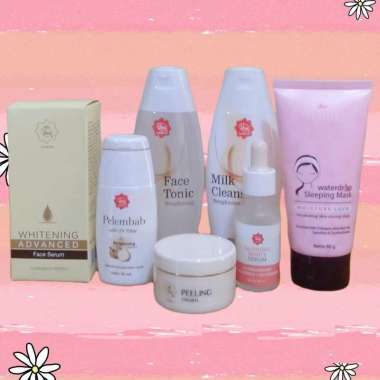 Paket Viva Complete Whitening & Glowing Face Care Set/Viva skincare glow/paket viva pencerah wajah