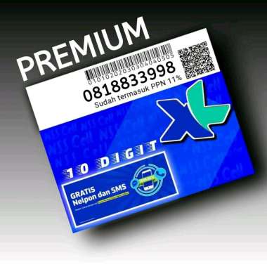 nomor cantik xl 10 digit 8833998 angka besar prabayar isi ulang