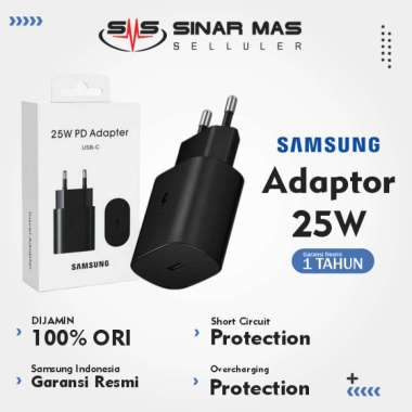 Adapter Charger Samsung Type C 25 Watt New Garansi Resmi