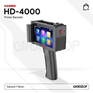 Kassen HK-400 Portable Inkjet Printing HK-400 Printer Barcode HD4000