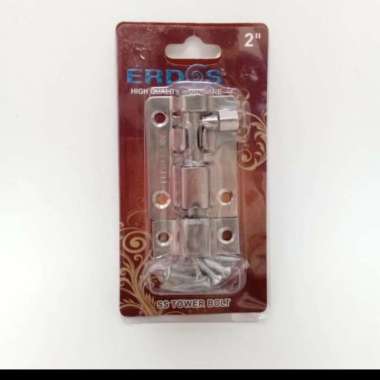 Grendel Selot Erdos Kunci Slot Pintu Jendela Stainless 2 in