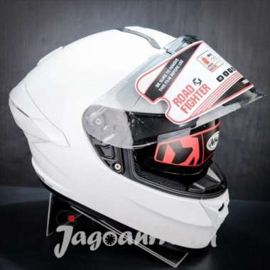 NHK HELM MARK1 DOUBLE VISOR | STAR WHITE | MARK-1 - STANDART L