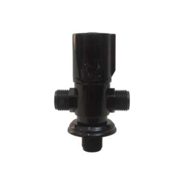 Stop Kran WC Plastik PVC Tee Kloset Toilet 1/2 inch Soligen WT Cabang